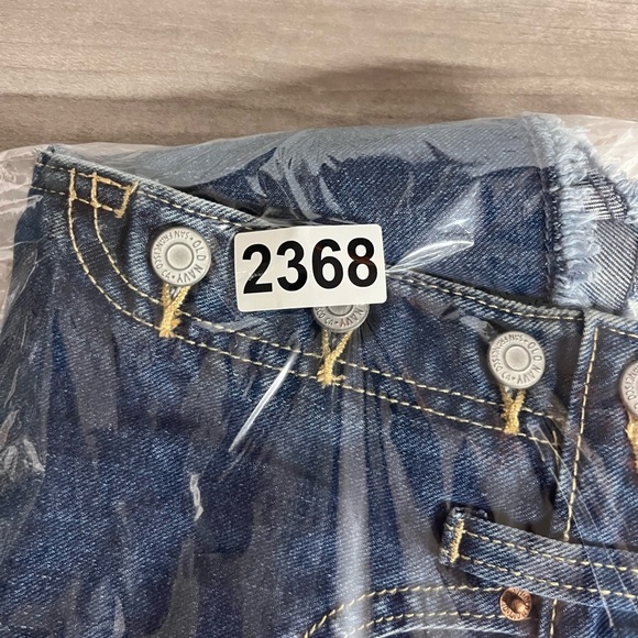 Old Navy High Rise Adjustable Waist Shorts Womens 16 Plus size Blue Denim 2368 - Picture 9 of 9